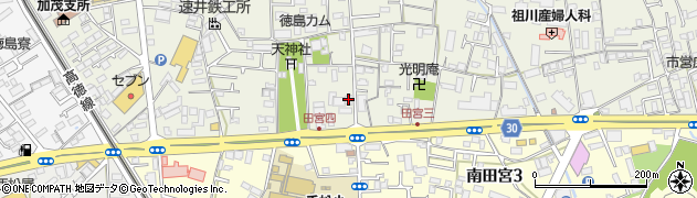 ＪＡ徳島市徳島周辺の地図