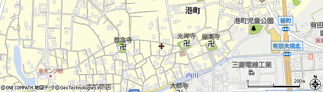 和歌山県有田市港町498周辺の地図