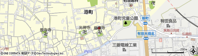 和歌山県有田市港町149周辺の地図