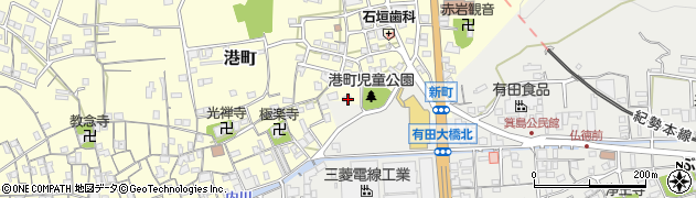 和歌山県有田市港町106周辺の地図