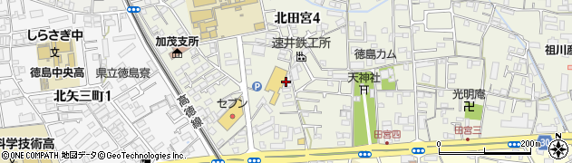 東洋シヤッター株式会社　徳島営業所周辺の地図