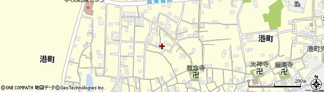 和歌山県有田市港町412周辺の地図