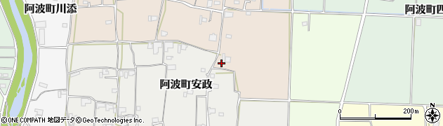 徳島県阿波市阿波町本町107周辺の地図