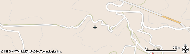 徳島県美馬市美馬町（中岡）周辺の地図