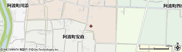 徳島県阿波市阿波町本町108周辺の地図