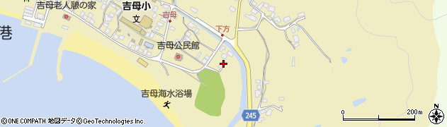 山口県下関市吉母271周辺の地図