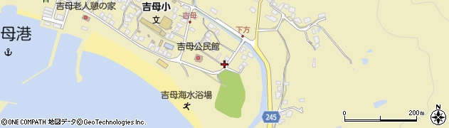 山口県下関市吉母275周辺の地図
