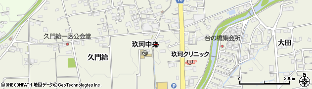 山口県岩国市玖珂町久門給5161-7周辺の地図