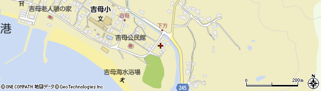 山口県下関市吉母268周辺の地図
