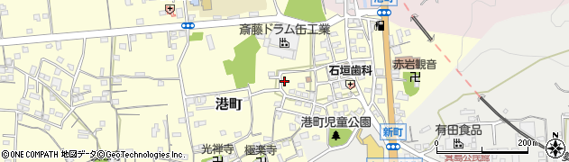 和歌山県有田市港町113周辺の地図