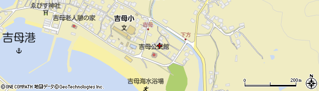 山口県下関市吉母281周辺の地図