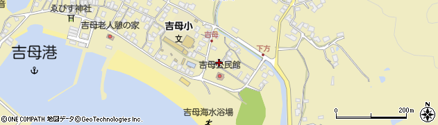 山口県下関市吉母282周辺の地図