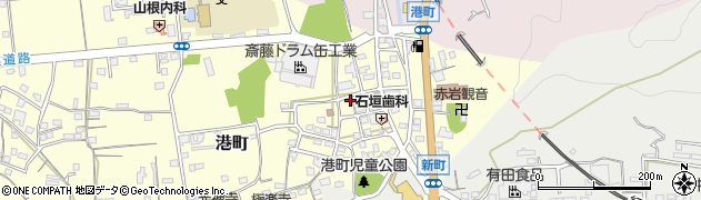 和歌山県有田市港町76周辺の地図