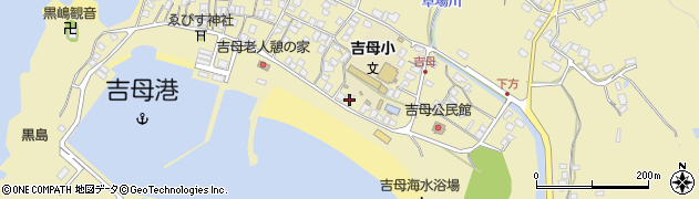 山口県下関市吉母387周辺の地図