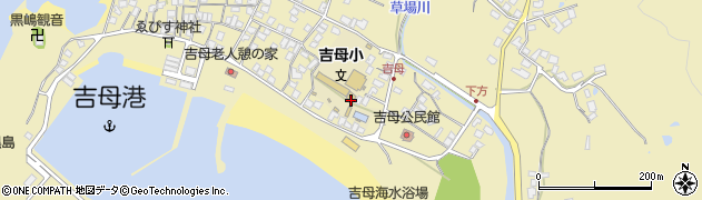 山口県下関市吉母304周辺の地図