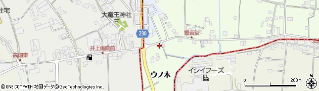 徳島県徳島市国府町芝原ウノ木49周辺の地図