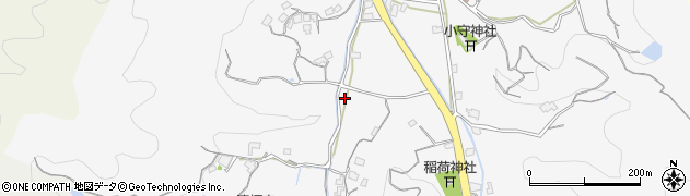 愛媛県今治市杣田周辺の地図