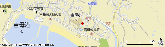 山口県下関市吉母288周辺の地図