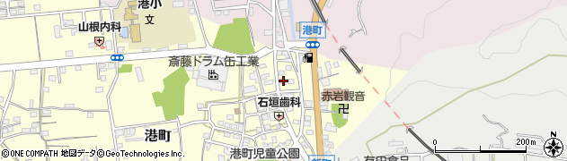 和歌山県有田市港町62周辺の地図