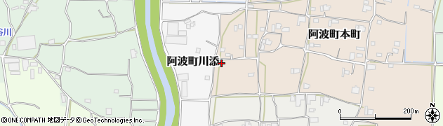 徳島県阿波市阿波町本町10周辺の地図