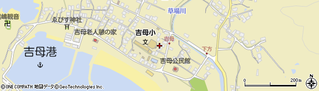 山口県下関市吉母290周辺の地図