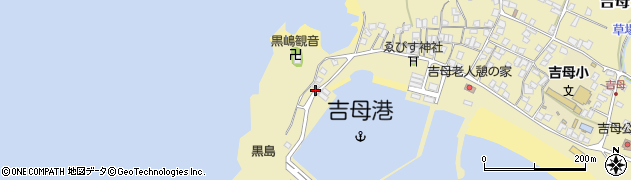 山口県下関市吉母458周辺の地図