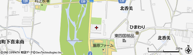徳島県阿波市市場町市場岸ノ下254周辺の地図