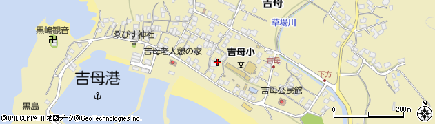 山口県下関市吉母332周辺の地図