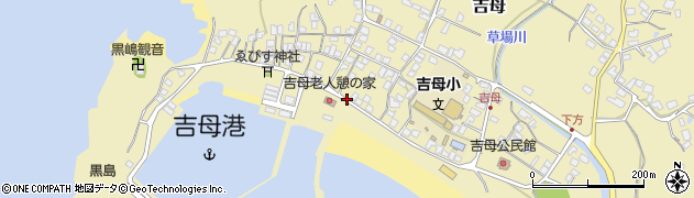 山口県下関市吉母339周辺の地図