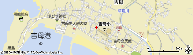 山口県下関市吉母328周辺の地図
