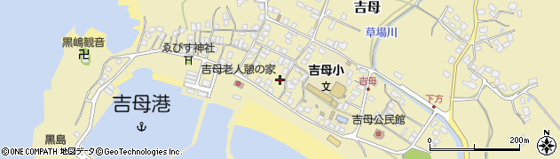 山口県下関市吉母356周辺の地図