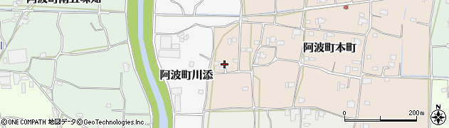 徳島県阿波市阿波町本町6周辺の地図