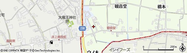 徳島県徳島市国府町芝原観音堂9周辺の地図
