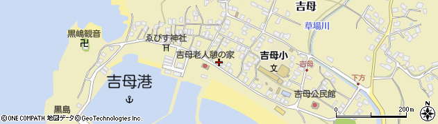 山口県下関市吉母337周辺の地図