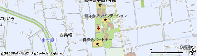 専門学校健祥会学園　入試事務局周辺の地図