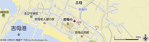 山口県下関市吉母296周辺の地図
