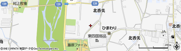 徳島県阿波市市場町市場岸ノ下259周辺の地図