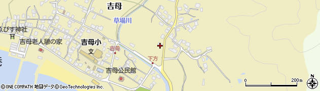 山口県下関市吉母150周辺の地図