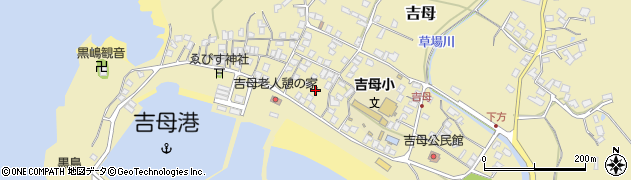 山口県下関市吉母354周辺の地図
