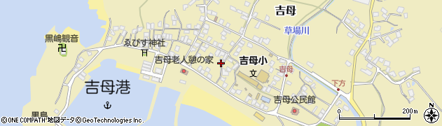 山口県下関市吉母357周辺の地図