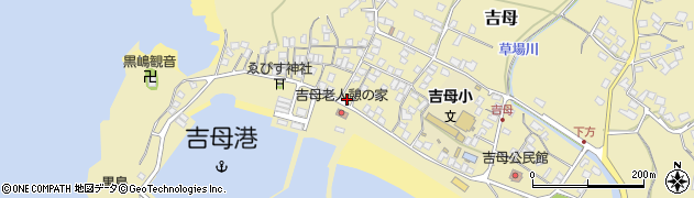 山口県下関市吉母340周辺の地図