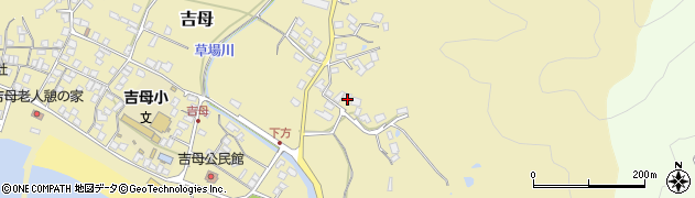 山口県下関市吉母195周辺の地図