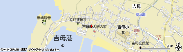 山口県下関市吉母388周辺の地図