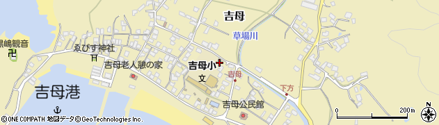 山口県下関市吉母299周辺の地図