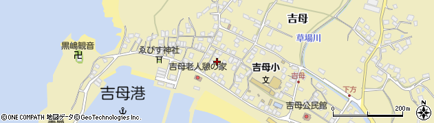 山口県下関市吉母347周辺の地図