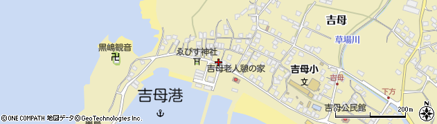 山口県下関市吉母406周辺の地図
