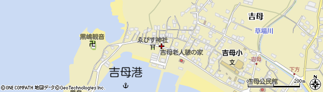 山口県下関市吉母409周辺の地図