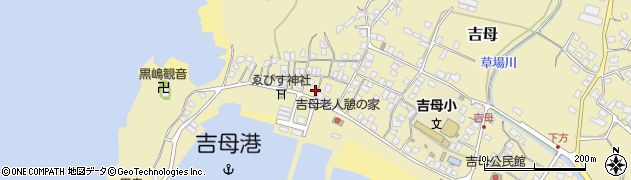 山口県下関市吉母405周辺の地図