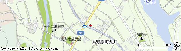 丸井萩原豊浜線周辺の地図