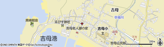 山口県下関市吉母343周辺の地図